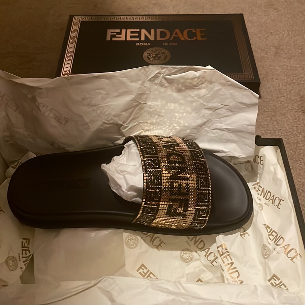 Fendace Versace and Fendi collab